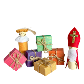 Houten poppetjes | Sinterklaas, Ozosnel & Pietjes