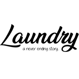 Muursticker | Laundry