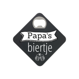 Bieropener & onderzetter | Papa