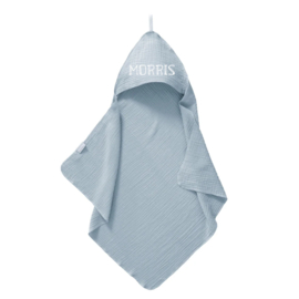 Badcape met naam | 4 kleuren