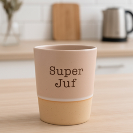 Handgemaakte beker | Juf