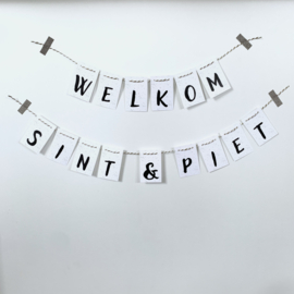 Letterslinger | Welkom Sint & Piet