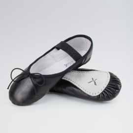 Ballet shoe Black Leather