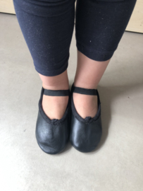 Ballet shoe Black Leather