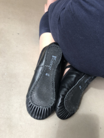 Ballet shoe Black Leather