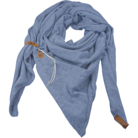 Lot83 sjaal - Fien lavendel/jeans