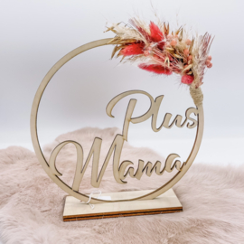 Flower hoop - plus mama