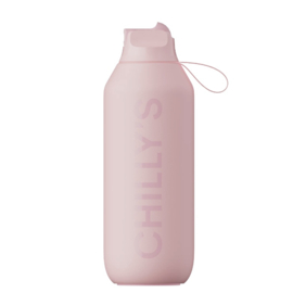 Drinkfles flip Chilly's - blush pink 500 ml
