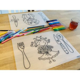 Placemat Prinses madelief