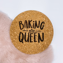 Onderzetter kurk Baking queen