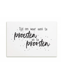 Zoedt Kaart -  Tijd om weer eens te proesten