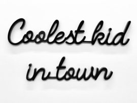 Quote coolest kid in town