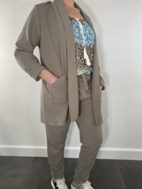 2-Delig pak Lisa taupe (+Size) Maat 3