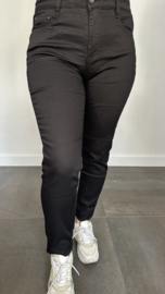 B.S. stretch broek zwart