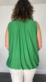 Ballon top travel groen +size