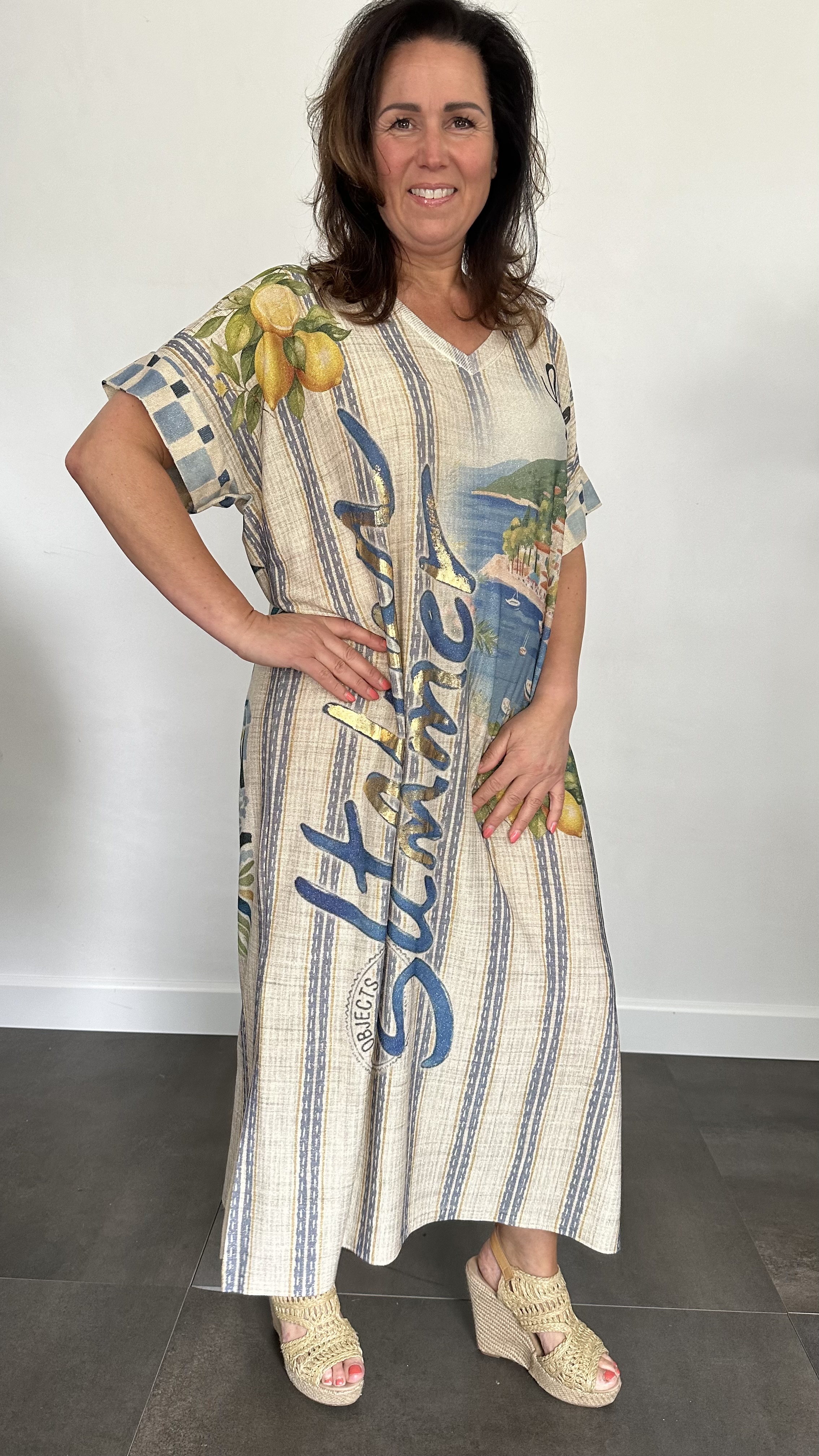 Jurk Inez italia +SIZE