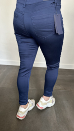 B.S. stretch broek marine