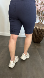 Korte joggjeans Marine