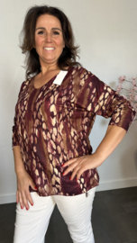 Top Gigi panter Bordeaux