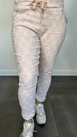 Joggjeans jacquard jade roze