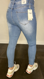 G-smack high waist jeans MET KNOPEN