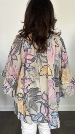 Blouse Veronica +SIZE zand