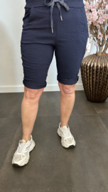 Korte joggjeans Marine