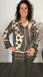 Blouse Vera Chains & Dots army
