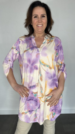 Tuniek Liz wolky flower lila