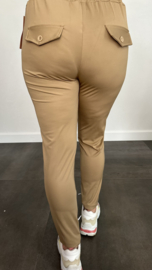 Travel broek camel