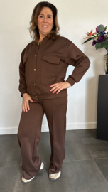 2-Delig comfy pak Wilma bruin