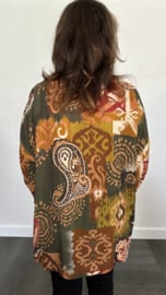 Blouse claire paisley army