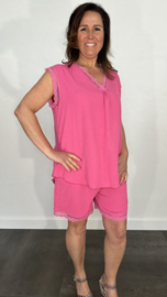 2-Delig pak Babette fuchsia SALE