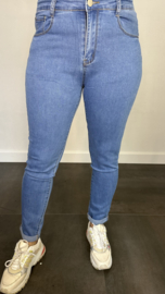 G-smack PUSH UP jeans met omslag