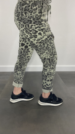 Cargo joggjeans panter leger groen
