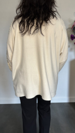 Trui Melany parels & glitters beige