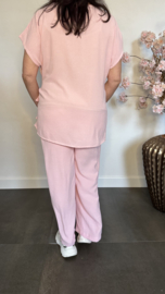 2-Delig pak Reza met strik Roze