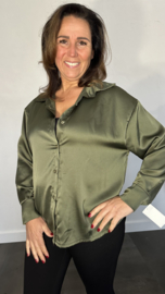 Blouse Roxy satijn look army SALE