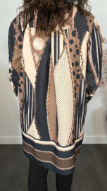 Blouse Vera Chains & Dots zwart