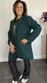 Mantel Gina Flessen groen