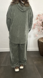 Velvet comfy pak Tessa Army