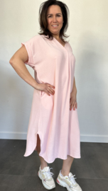 Jurk Maya +Size roze