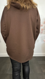 Sweater met glitter hart Choco