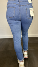 G-smack PUSH UP jeans met omslag
