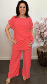 2-Delig pak Reza met strik koraal