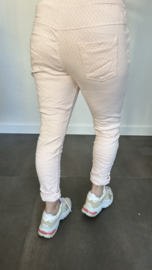 Joggjeans jacquard Donna roze