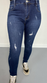 G-smack high waist jeans/ ripped