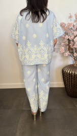 2-Delig pak Nova IJsblauw