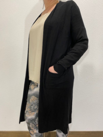 Vest Viki lang zwart