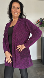 Glitter vest Roxane Magenta